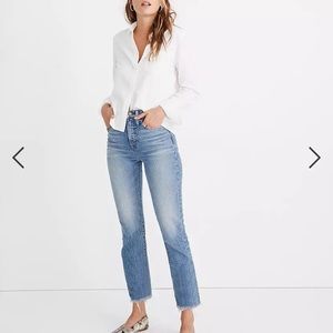 Madewell perfect vintage jean ainsworth wash size 24